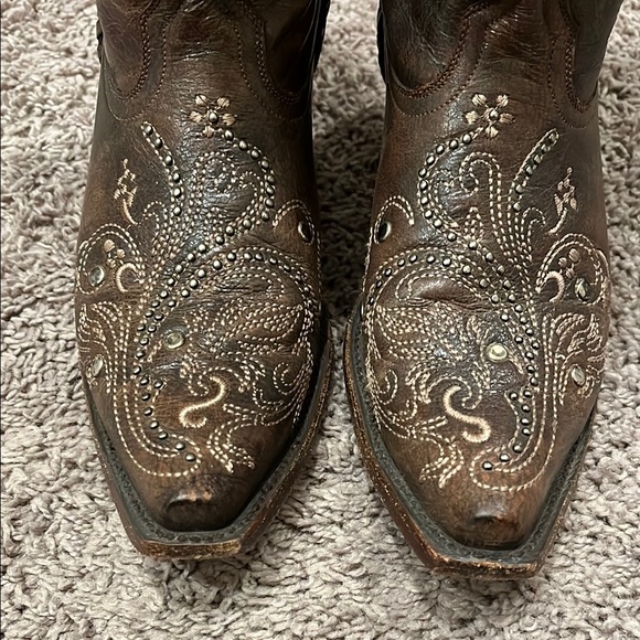 Corral EUC Brown Embroidered Women’s Western Boots - Picture 2 of 15